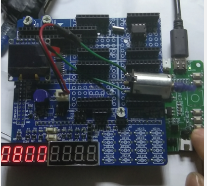 STC8H8K64U高级PWM电机调速数码管显示