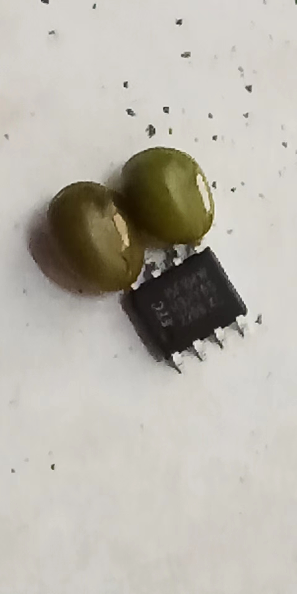 绿豆和芯片