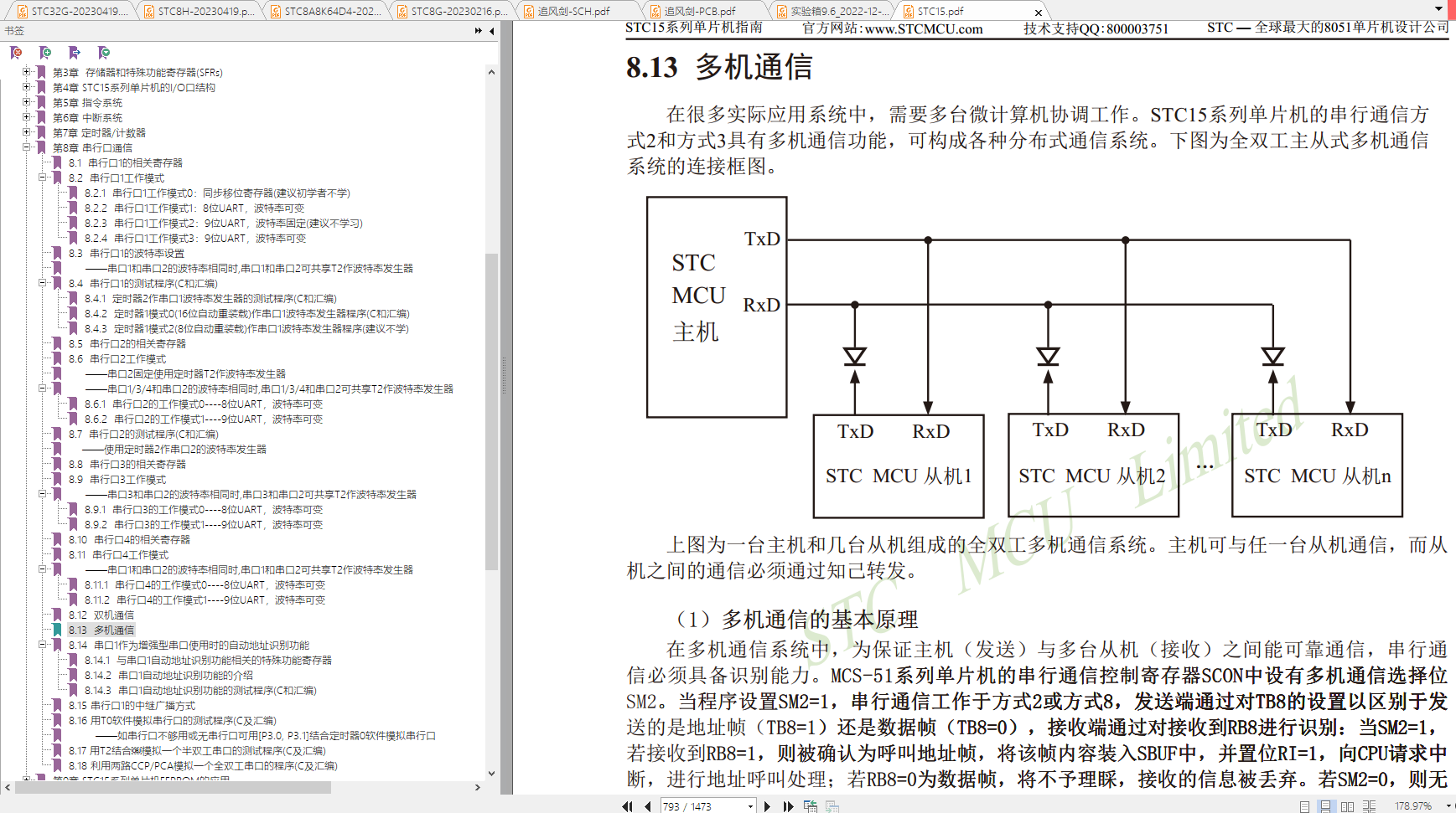 一个MCU的串口要与另外两个MCU的串口直接通信-1.png