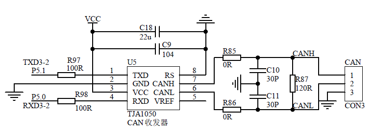 CAN实验时，因手上无合适就电容，不能达到800K及以上波特率-1.png