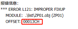 求助：中断号超过31报错问题：已安装拓展插件，*** ERROR L121: IMPROPER FIX-2.png