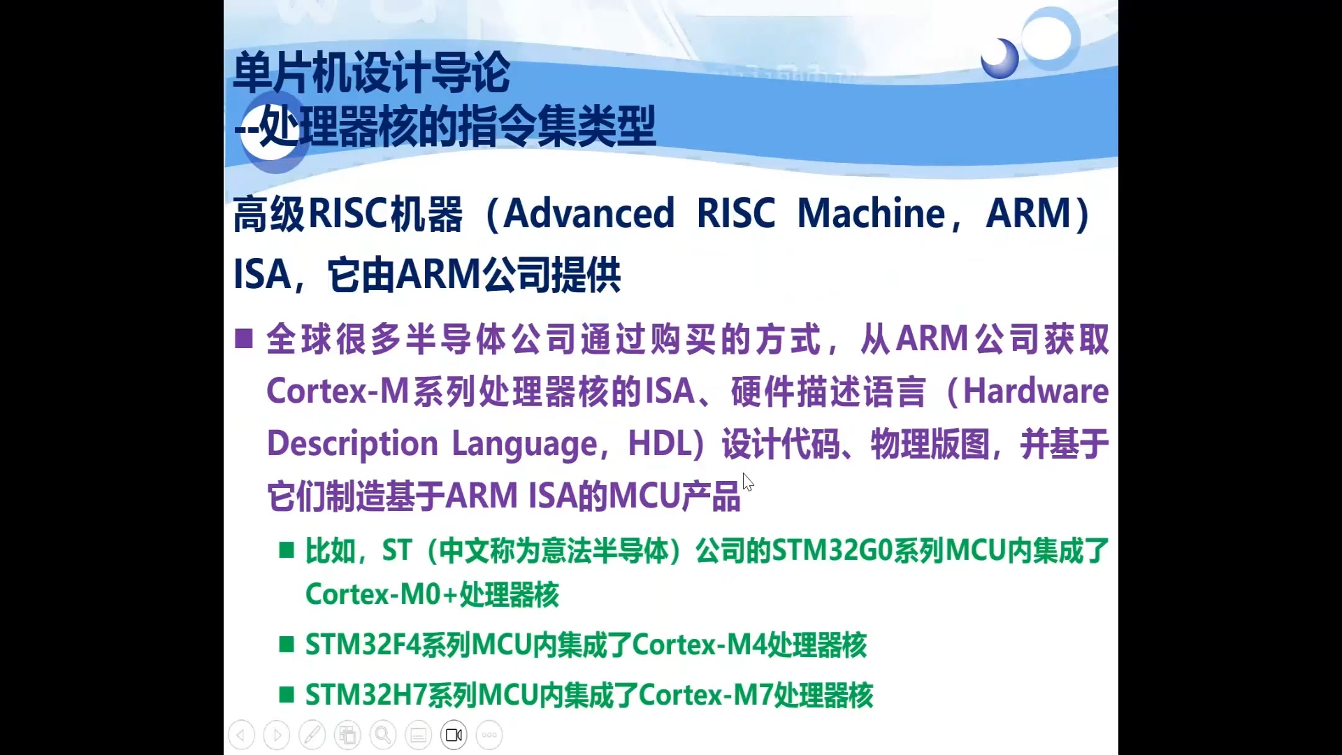 视频回放, 何宾教授亲自主讲，《STC32位8051单片机原理及应用-STC32G12K128》 - 《单.png