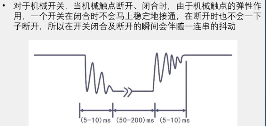 按键按下时电压变化