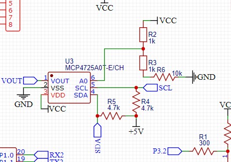 mcp4275接线