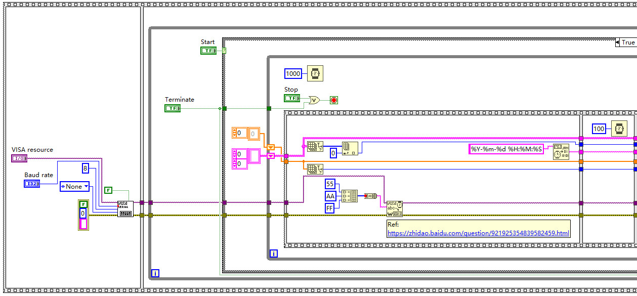 LabVIEW程序面板1