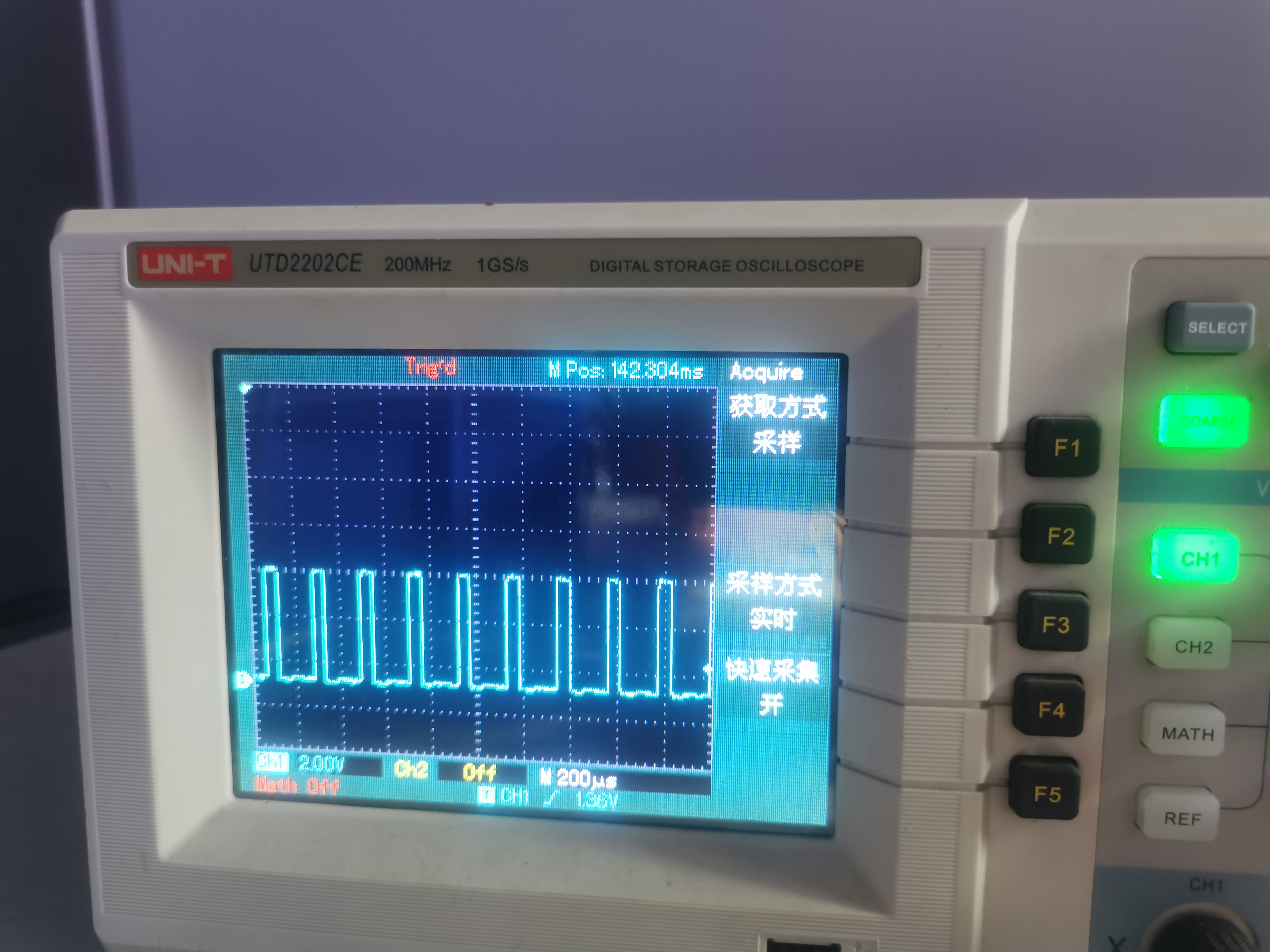 PWM6正常的波形