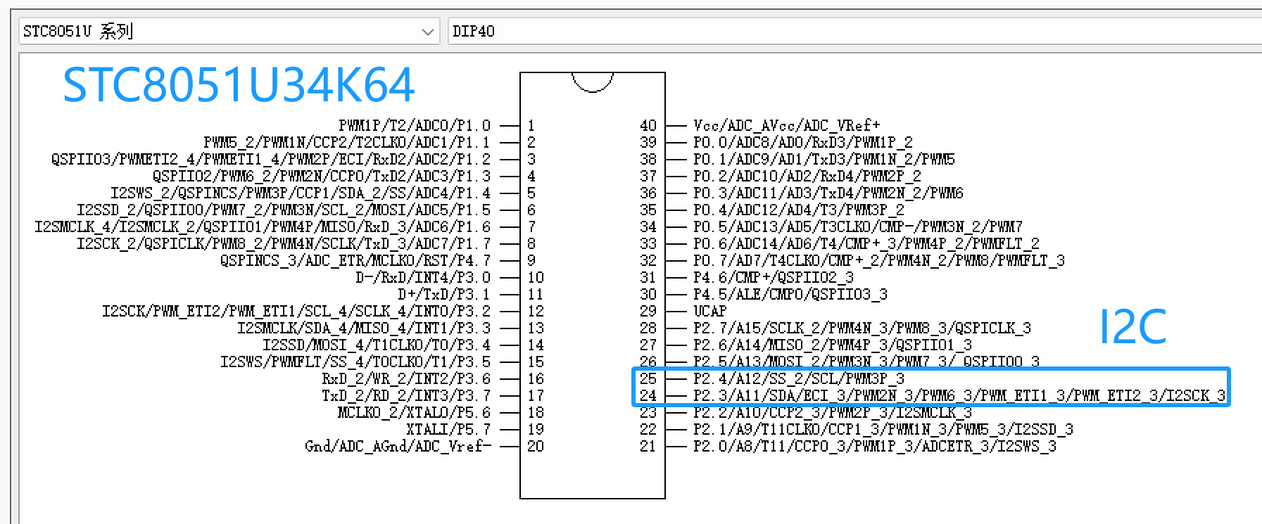 STC8051U34K64引脚图_I2C.png