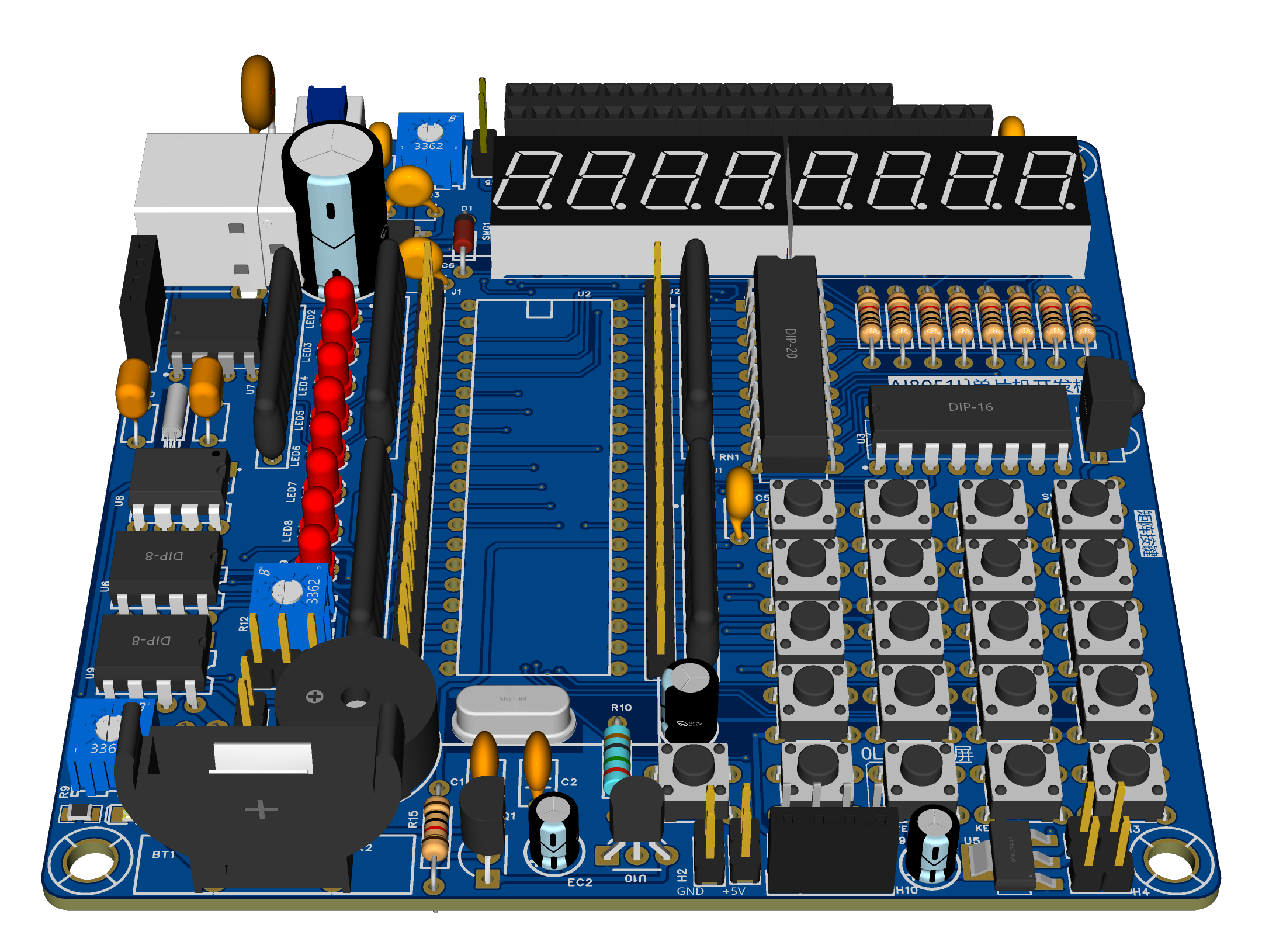 3D_PCB-AI8051U单片机开发板(DIP)_2024-08-29.png