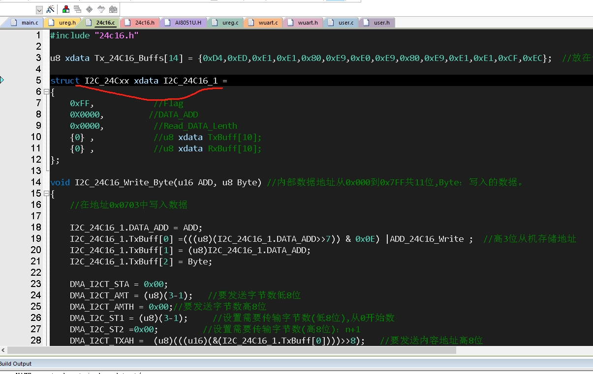 结构体声明使用xdata.png