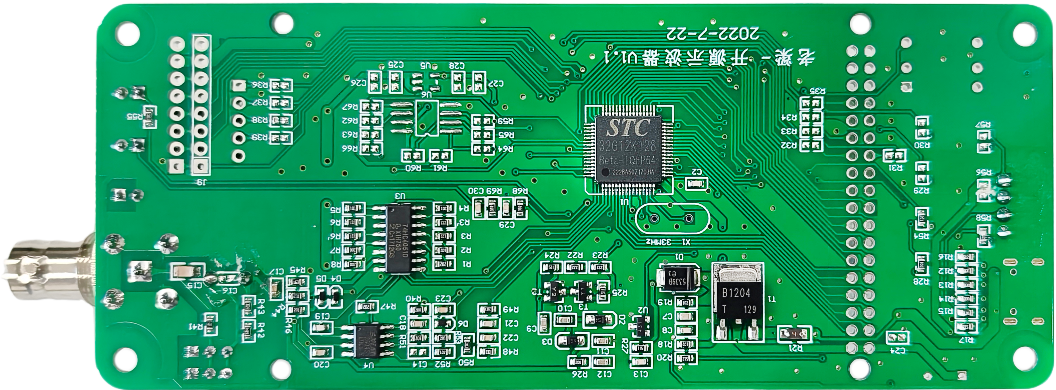 老梁-STC32G12K128示波器正面.png